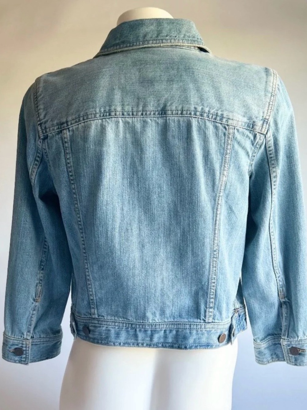 Ralph Lauren Blue Denim Cotton Classic Jacket size S - Picture 6 of 13